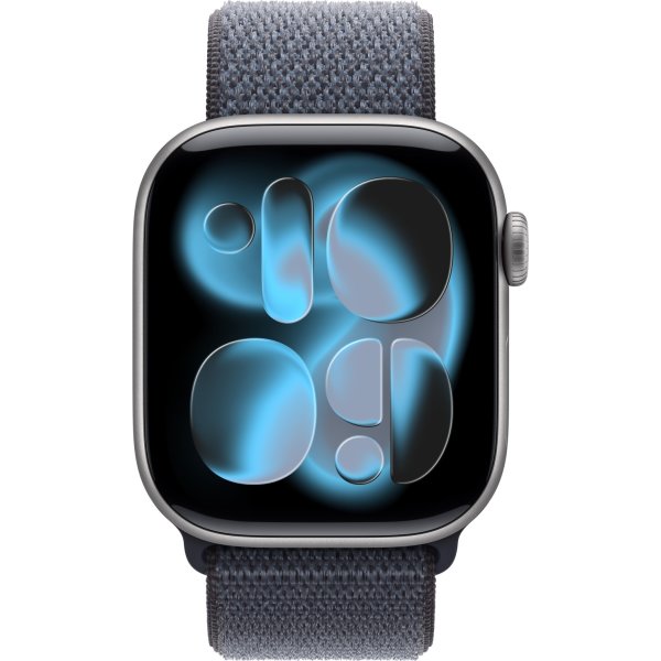 Apple rem, Sport Loop, Stålblå, 42 mm