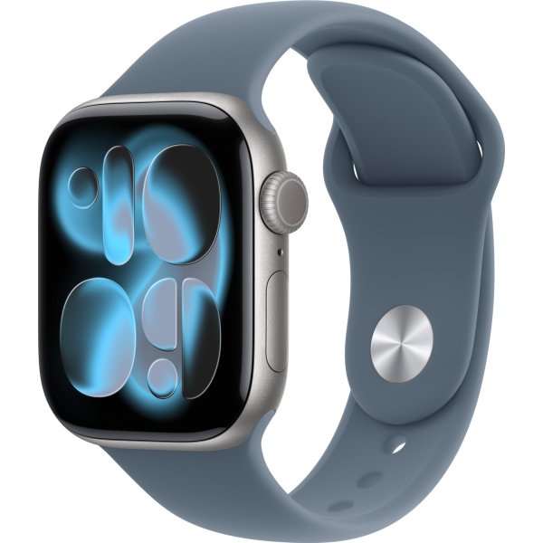 Apple Sportsrem, stålblå, 42 mm - M/L