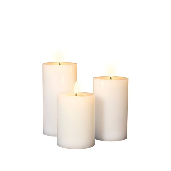 Fjord Denmark LED-Lys, 3 stk., hvid