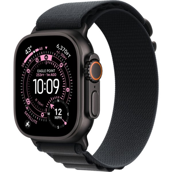 Apple Alpin-Loop, sort, 49 mm - Medium