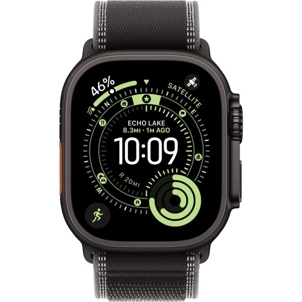 Apple Trail-Loop, sort, 49 mm - M/L