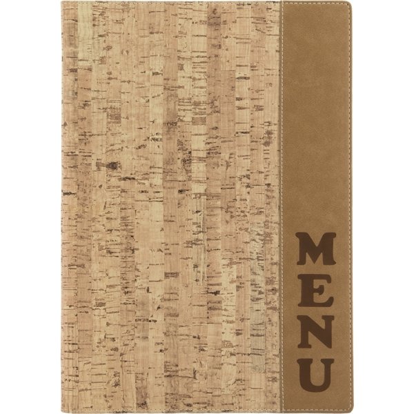 Securit Design Menukort | A4 | Kork | Logo