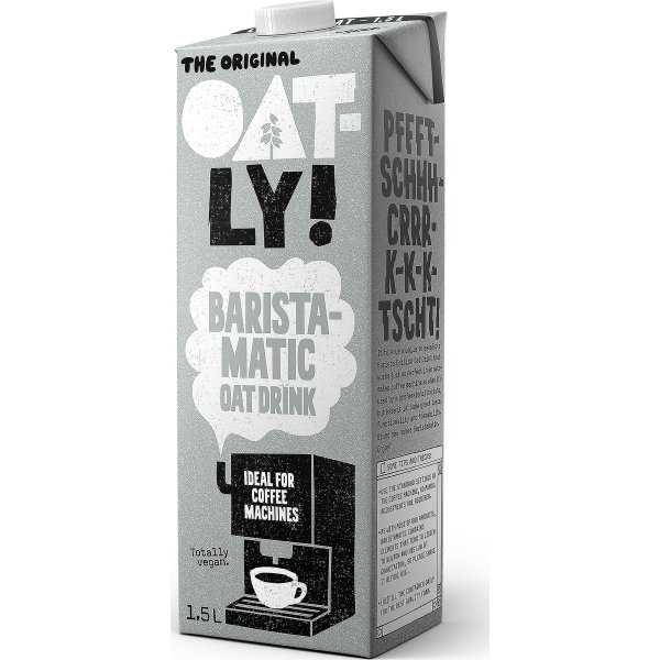 Oatly Oat BaristaMatic, 1,5 L