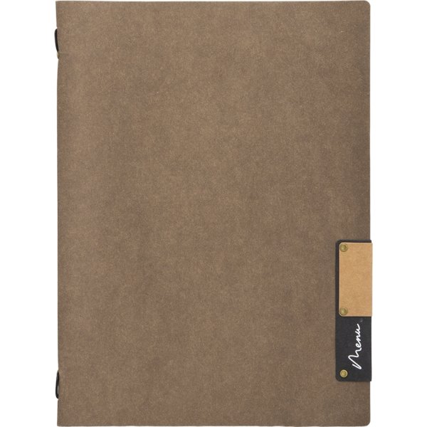 Securit Nature Menukort | A4 | Brun | Logo