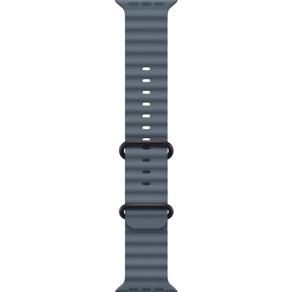Apple Ocean-rem, stålblå, 49 mm - Titanium