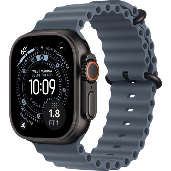 Apple Forlænger til Ocean-rem, Stålblå, 49 mm
