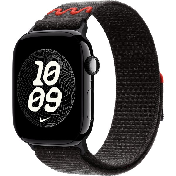 Nike Sport-Loop, Sort, 46 mm