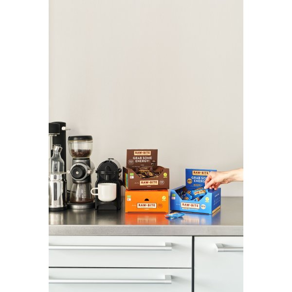Rawbite Protein Cacao Officebox, 45 bites á 15 g