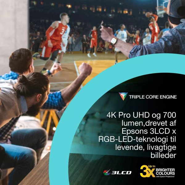 Epson Lifestudio Pop EF-61W projektor, diamanthvid