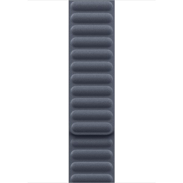 Apple Magnetisk ledrem, blå, 46 mm - M/L