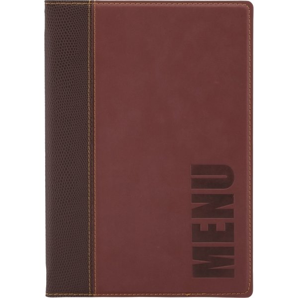 Securit Trendy Menukort | A5 | Vinrød | Logo