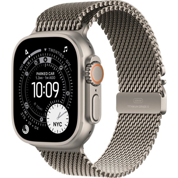 Apple Milanorem, 49 mm, Large - Titanium