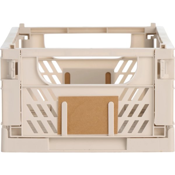 Day stabelbar foldekasse, 330x245x150 mm, hvid