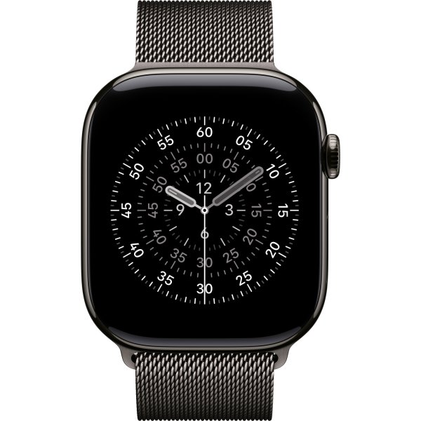 Apple Milanorem, Skifer-farvet, 46 mm - S/M