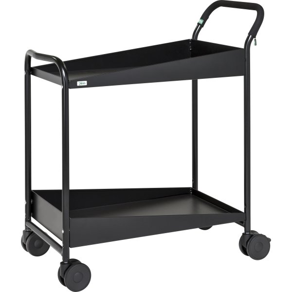 Elegance rullebord, 866x503x980, 150 kg, sort