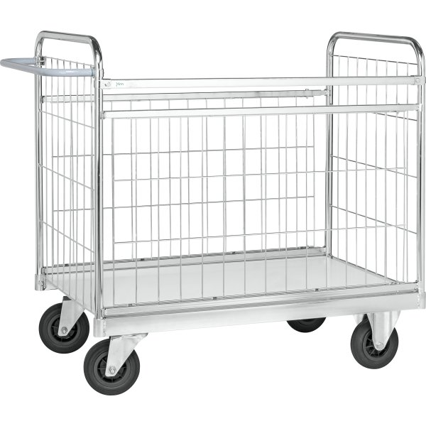 Pakkevogn, 159x65x102,5, laminatbund, 300 kg
