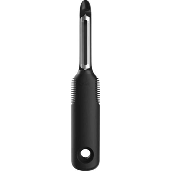 OXO Skrællekniv med vippeblad, silikone/stål