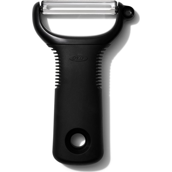 OXO Y-Skrællekniv med vippeblad, silikone/stål