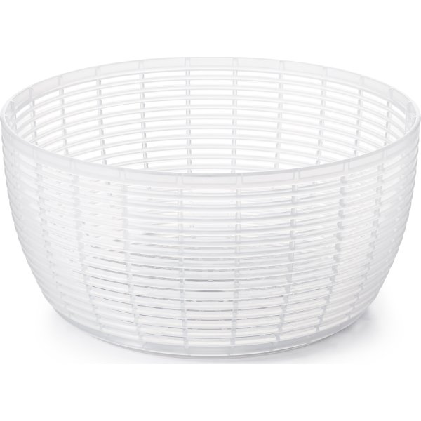 OXO Salatslynge stor, klar/hvid, Ø26cm.