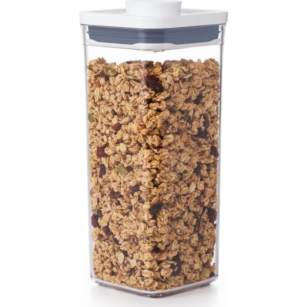 OXO POP Opbevaringsboks, lille kvadrat, 1,6 L.