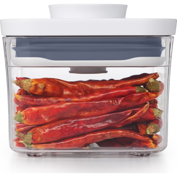 OXO POP Opbevaringsboks, lille kvadrat, 0,4 L.