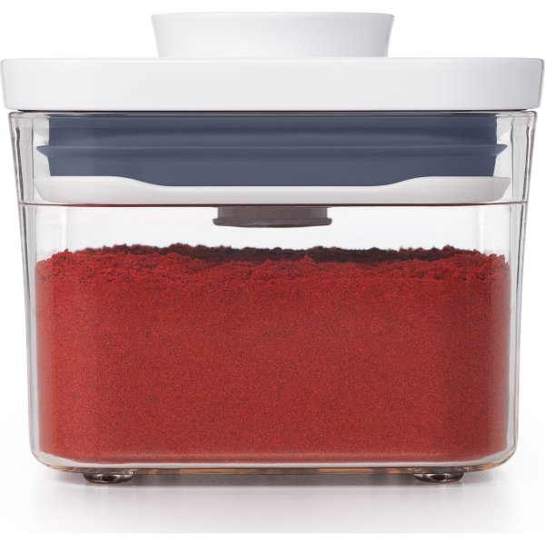 OXO POP Opbevaringsboks, lille kvadrat, 0,4 L.