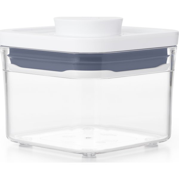 OXO POP Opbevaringsboks, lille kvadrat, 0,4 L.