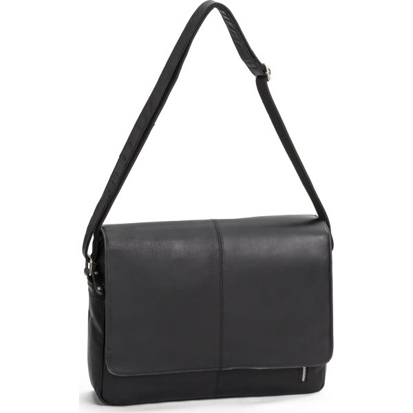 Carlobolaget Florens Skuldertaske, 15,6", sort