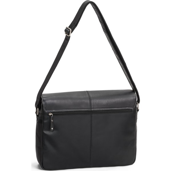 Carlobolaget Florens Skuldertaske, 15,6", sort