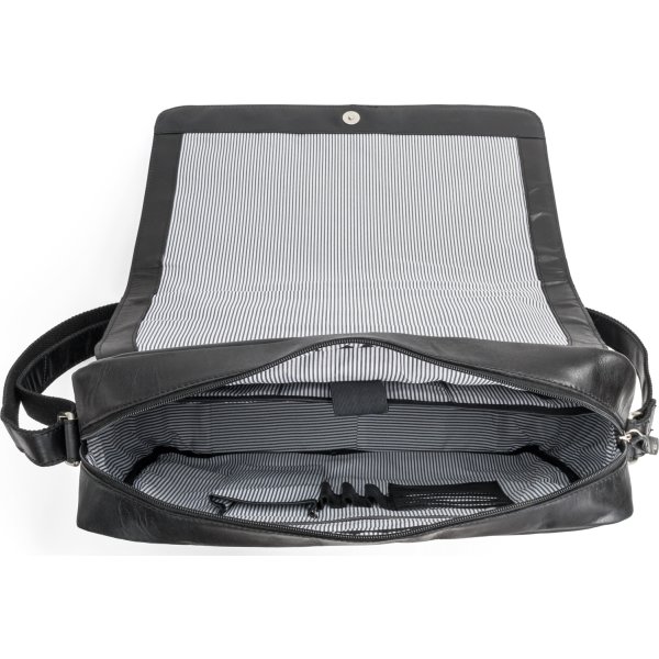 Carlobolaget Florens Skuldertaske, 15,6", sort