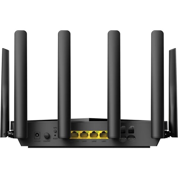 CUDY 4G Router LT12, WF6, Gigabit 2xSIM
