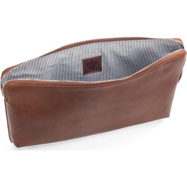 Carlobolaget Florens Computeretui, 15", cognac