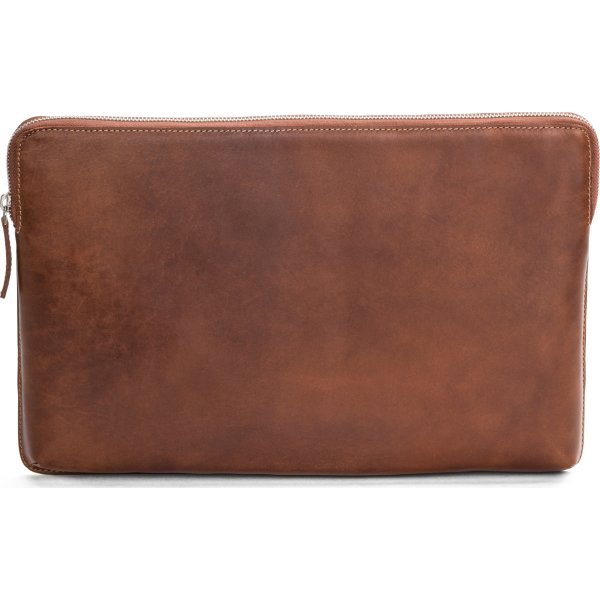Carlobolaget Florens Computeretui, 15", cognac