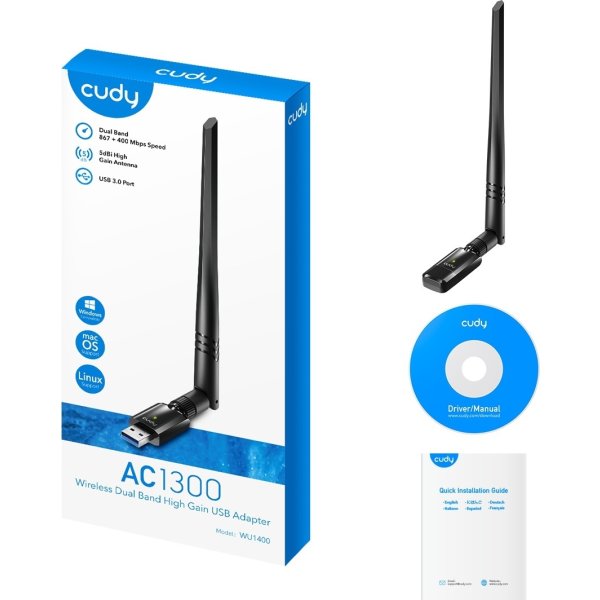CUDY Adapter USB WU1400, WF5