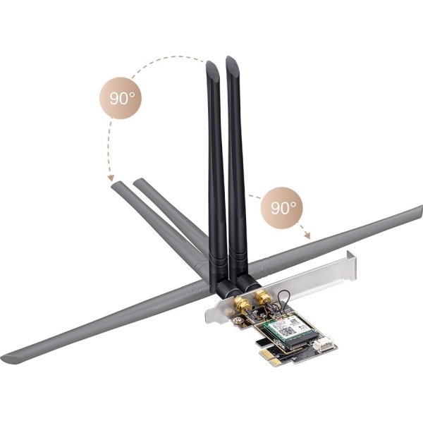 CUDY Adapter PCI-E WE3000, WF6, 1P