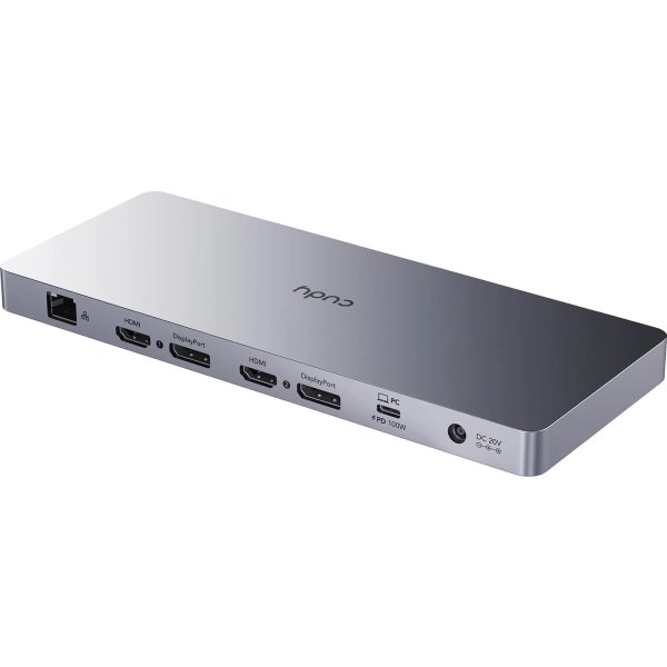 CUDY Dockingstation CS700 10Gbps USB-C Dual 4K