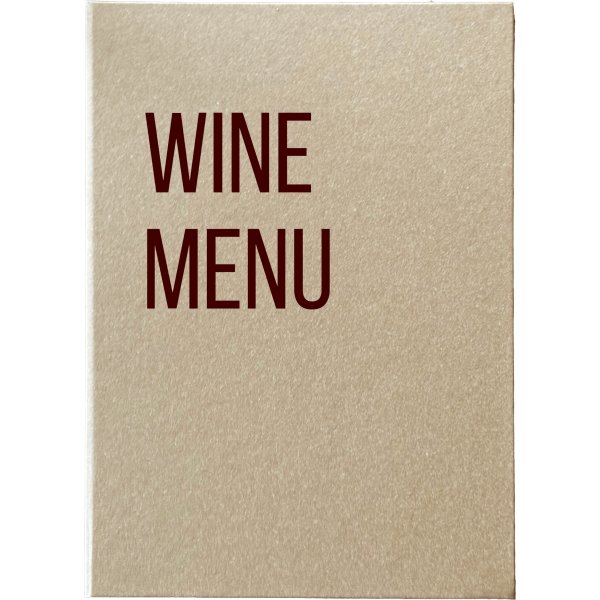 Menu omslag | A4 | Natur | Logo