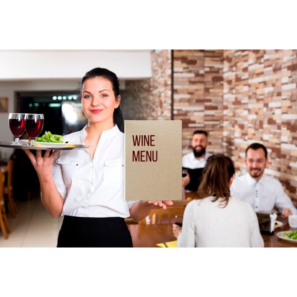 Menu omslag | A4 | Natur | Logo