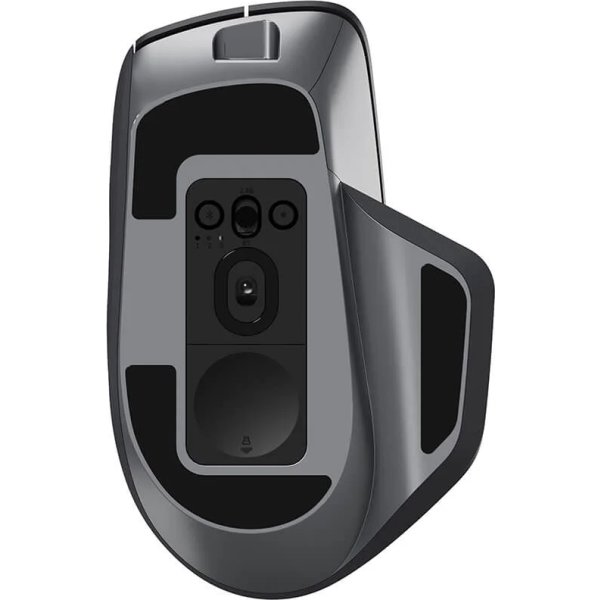 RAPOO Mus, MT760L, Trådløs, Multi-Mode, Mørkegrå