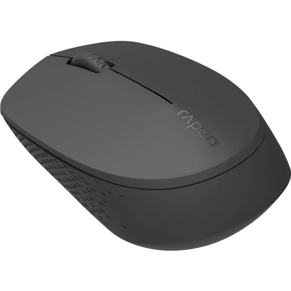 RAPOO Mus M100 Lydløs, Trådløs, Multi-Mode, grå