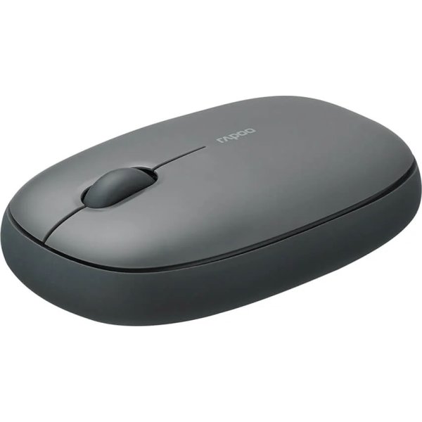 RAPOO Mus M660 lydløs, Trådløs, Multi-Mode, Grå