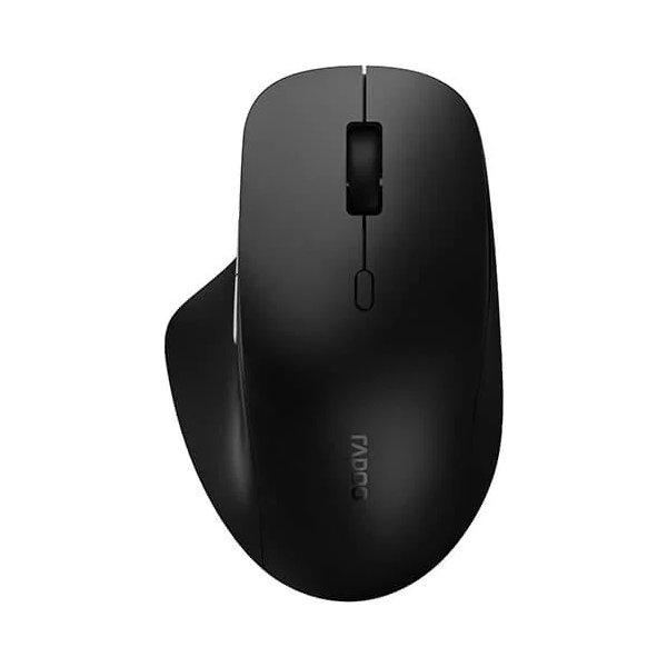 RAPOO Mus M50 Plus, 2.4GHz, Trådløs, Lydløs, Sort