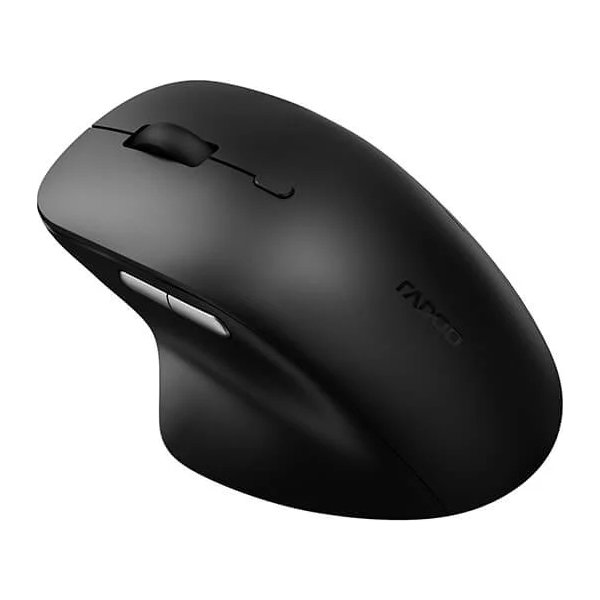 RAPOO Mus M50 Plus, 2.4GHz, Trådløs, Lydløs, Sort