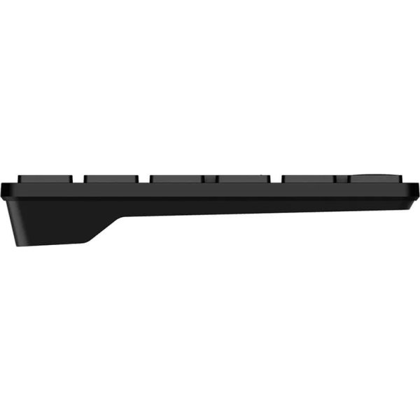 RAPOO Tastatur E8020, Multi-Mode, Trådløs, smalt
