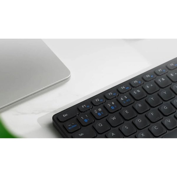 RAPOO Tastatur E9800M, Multi-Mode, Trådløst, Grå
