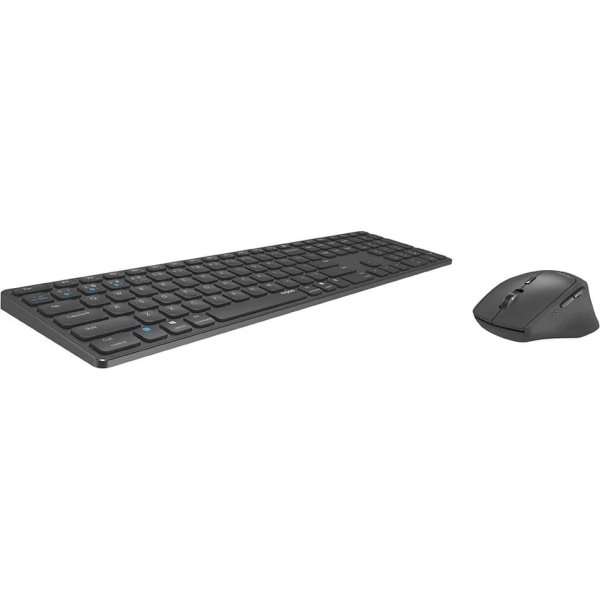 RAPOO Tastatur/Mus-Sæt 9800M, Trådløs, Multi-Mode