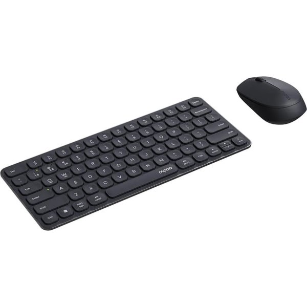 RAPOO Tastatur/Mus-Sæt 9010M, Trådløs, Multi-Mode