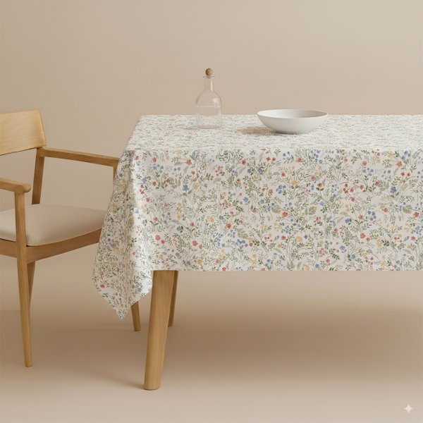 Voksdug småblomstret 140 cm, 5 meter