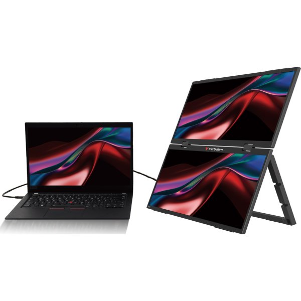 Verbatim 15.6'' Dual Transportabel Touch-skærm