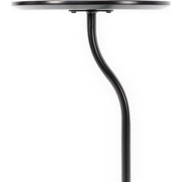 Mute lounge bord, Ø35 H61,5 cm, sort